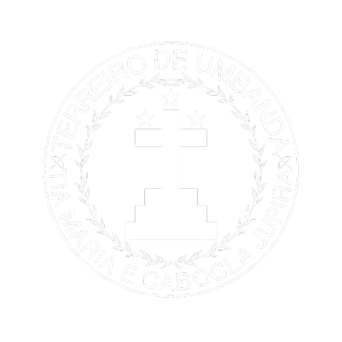 Símbolo sagrado do Terreiro de Umbanda Tia Maria e Cabocla Jupira, representando fé e espiritualidade