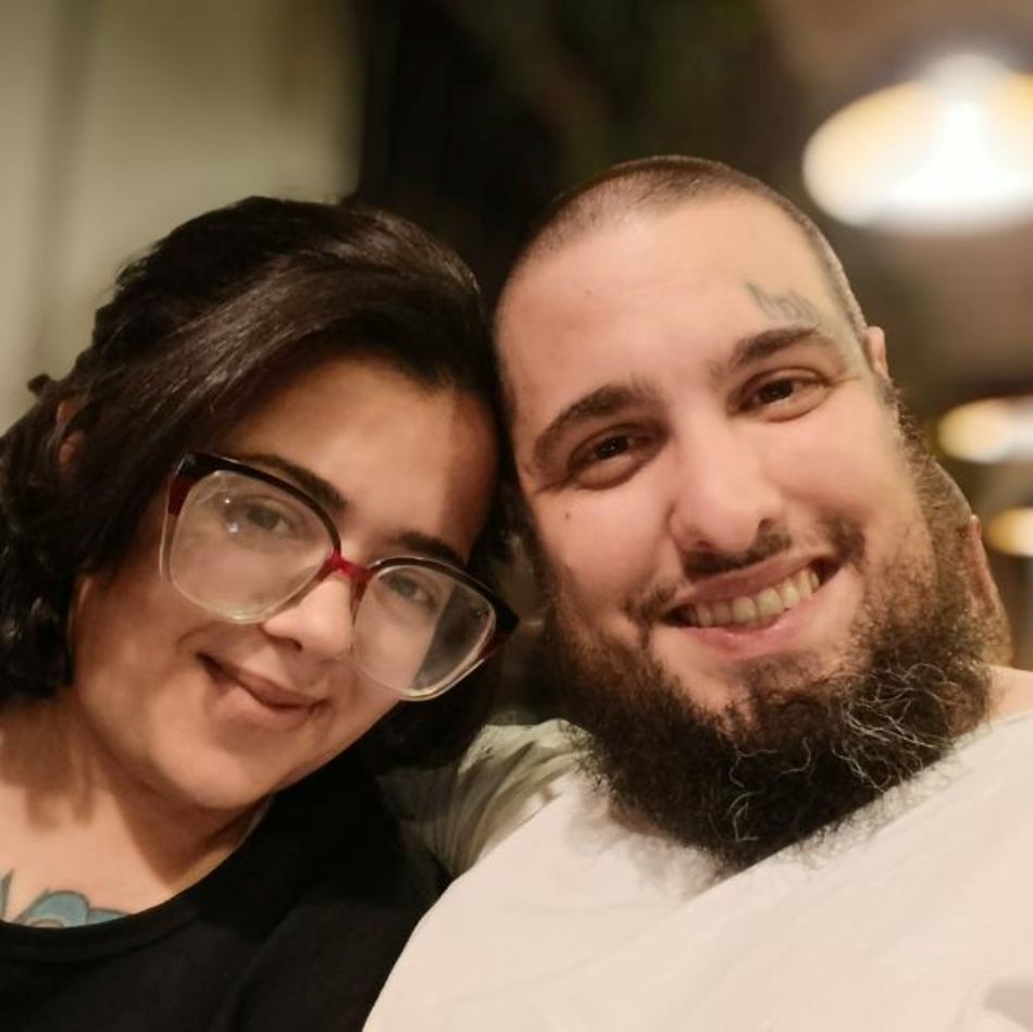 Mãe Ray e Pai Tim no Terreiro Tia Maria